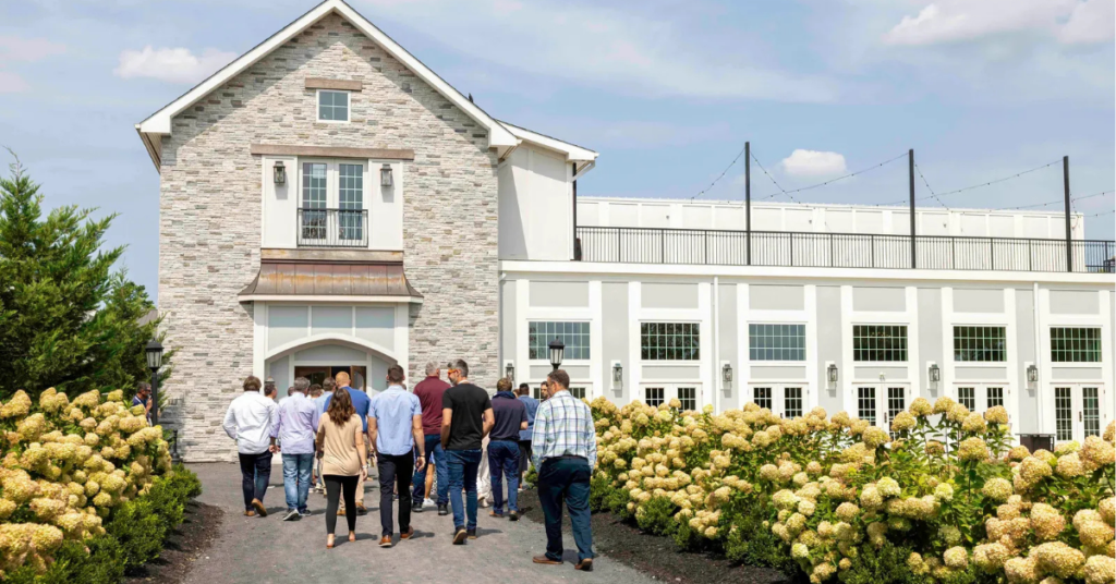 renault-winery-resort-investor-tour-accredited-investors.jpg Accredited investors touring Renault Winery Resort in Egg Harbor City, New Jersey, as part of the sponsor evaluation and due diligence process