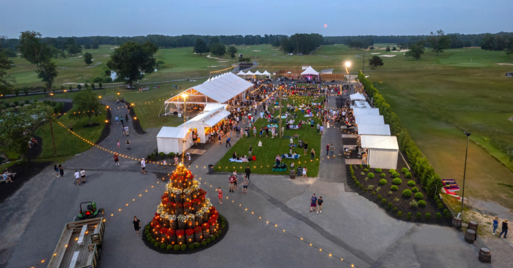 Renault Winery Resort grounds in Egg Harbor City, New Jersey, a destination hospitality asset