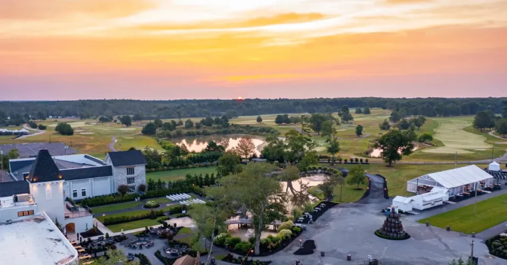 Renault Winery Resort in Egg Harbor City, New Jersey, an operating destination resort illustrating the value-add hold period behind syndication illiquidity